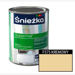 Śnieżka Supermal Emalia F575 KREMOWY | 0,8l