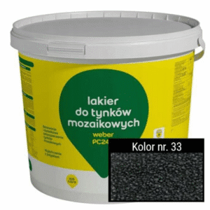 WEBER PC246 - Lakier do tynków mozaikowych kolor 033 | 15kg
