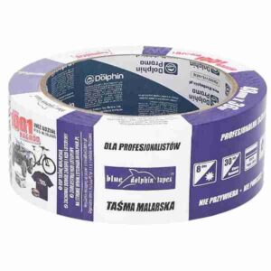Taśma DOLPHIN niebieska48mm x 36m PROMO malarska (SBL)