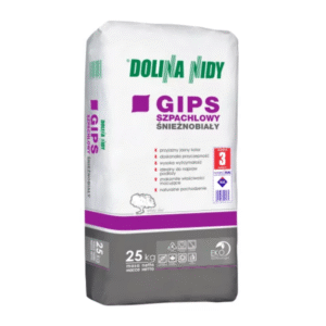 Dolina Nidy Gips szpachlowy ŚNIEŻNOBIAŁY | 25kg