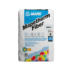 Mapei MAPETHERM FIBER - Zaprawa zbrojąca z włóknami | 25 kg