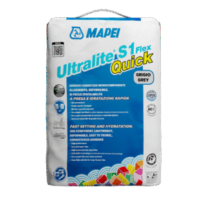 Mapei ULTRALITE S1 FLEX QUICK SZARY - Klej szybkowiążący lekki | 15 kg