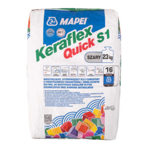 Mapei KERAFLEX QUICK S1 SZARY - Klej szybkowiążący | 23 kg