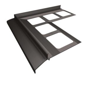 Mapei PROFIL K30 STD NAROŻNIK ZEW. 90 - Narożnik zewnętrzny 90° (szary 7037, brąz 8019, grafit 7024) | 1 szt.